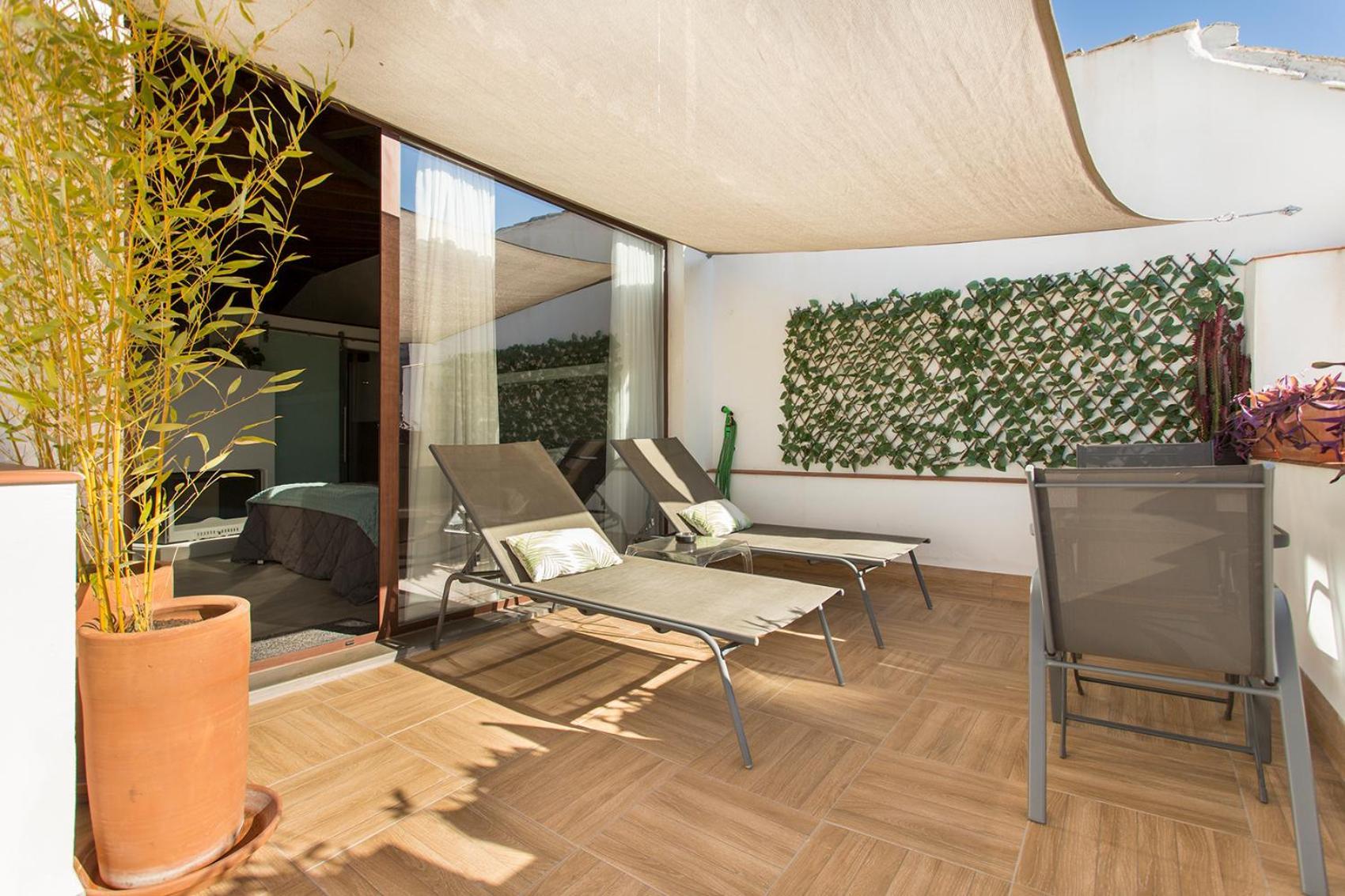 Apartamento Con Terraza Y Cochera Albaycin Granada Eksteriør billede