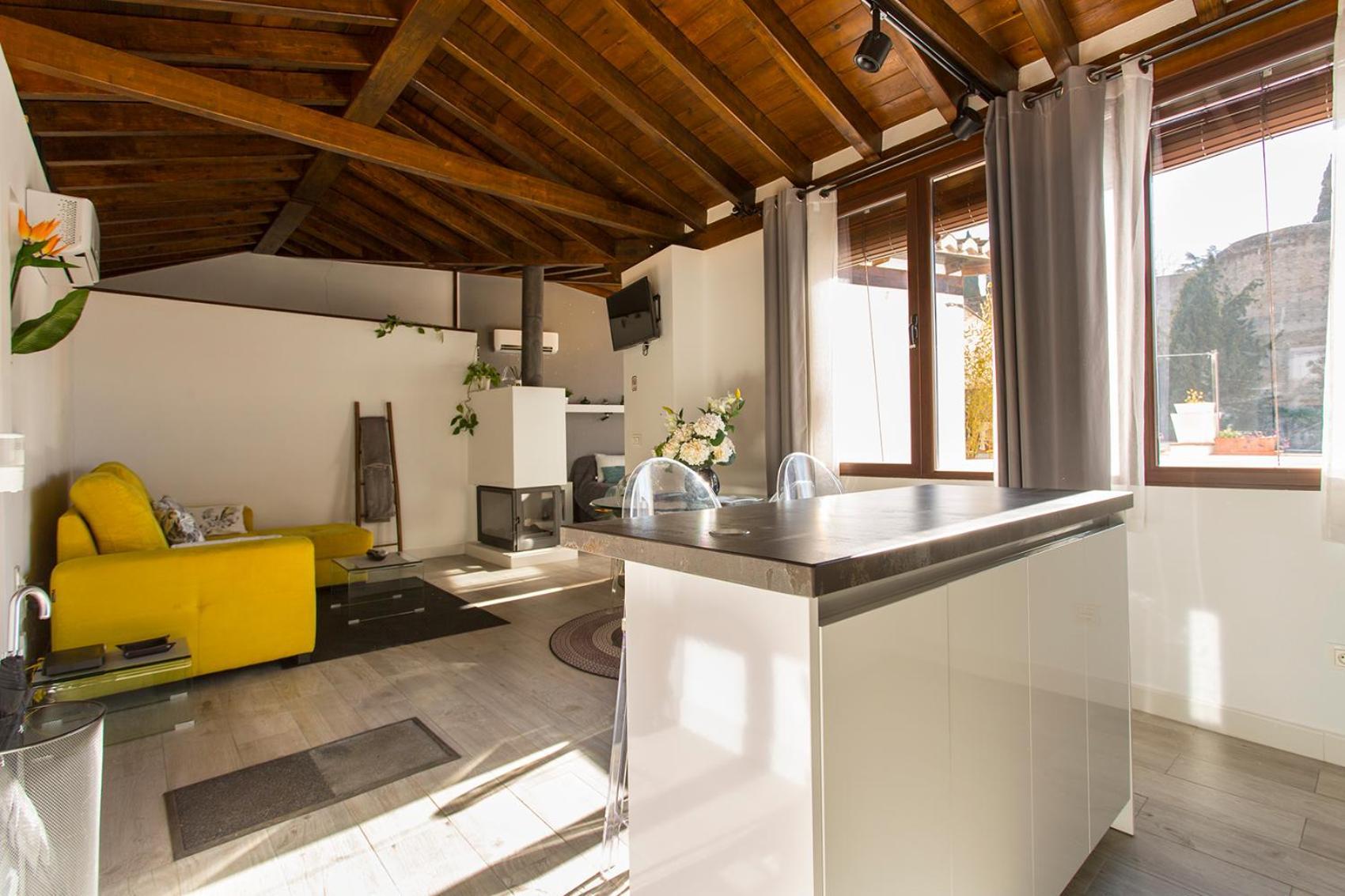 Apartamento Con Terraza Y Cochera Albaycin Granada Eksteriør billede
